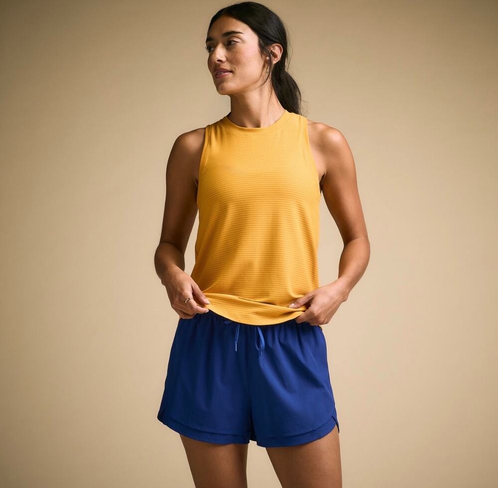CALIA Renew Tank XS Peach Sherbet Mesh Athletic Workout Top NWT
